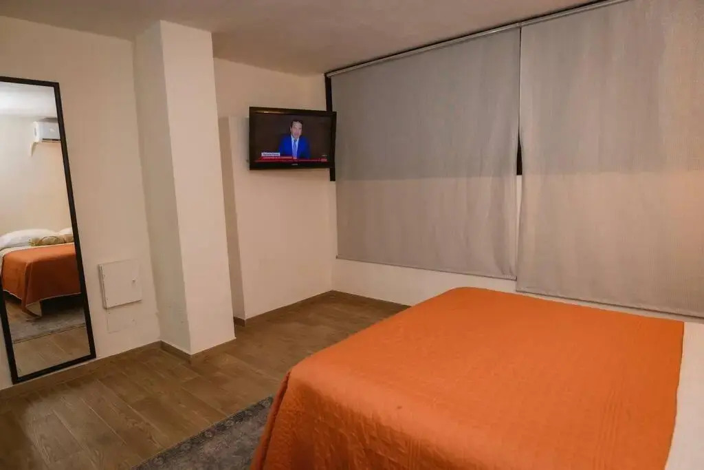 Nuevo Departamento de 2 recamaras con aire acondiconado, parking, wifi 70mb, refrigerador, micro,fregadero,licuadora,parrilla,utensilios de cocina, D5