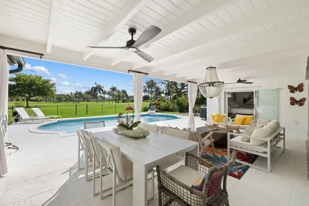 Luxury Beach House With Golf Course View