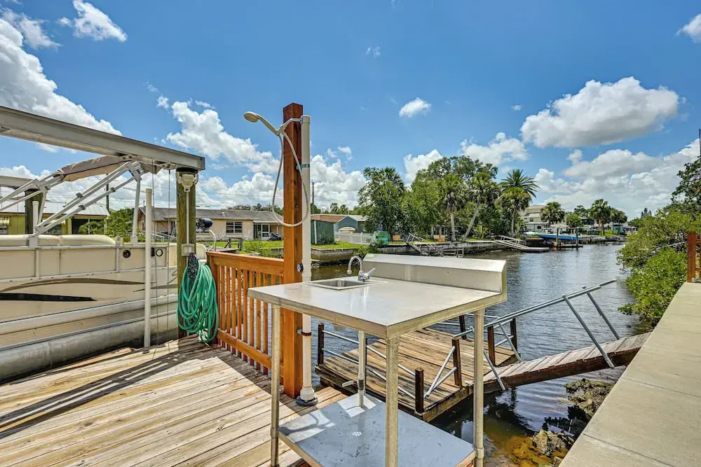 Swim, Fish & Relax: Port Richey Gem w/ Yard!