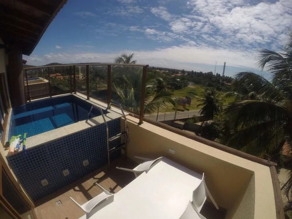 Cobertura com Piscina Privativa | Pé na Areia | Vista Mar | Barra Bali | Destino BSM 417