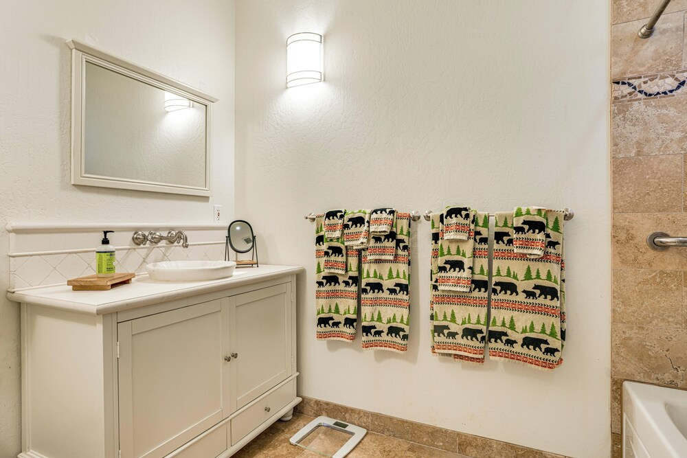 Game Room & Hot Tub! Dog-friendly Arnold Retreat
