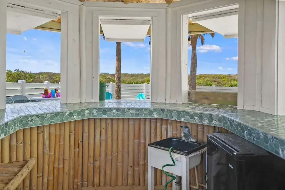 Oceanfront Serenity Under the Sea Tiki Bar BBQ