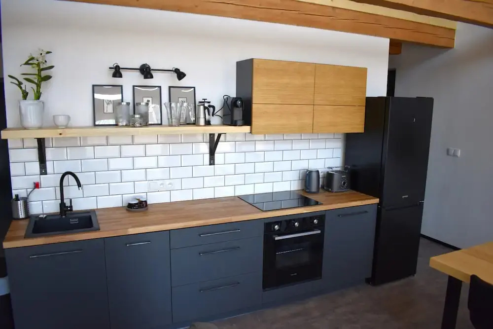 Apartment in Vyso ina near Pern tejn Castle