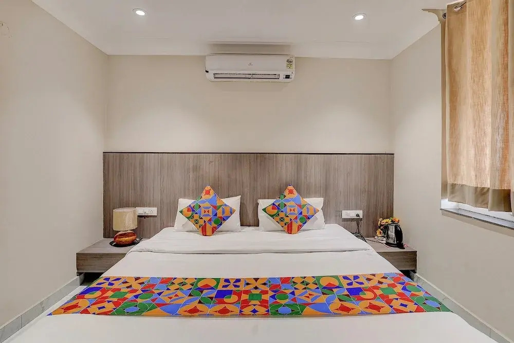 FabHotel Palm Green - 500m from Gurdwara Sri Guru Singh Sabha Green Field Colony Faridabad