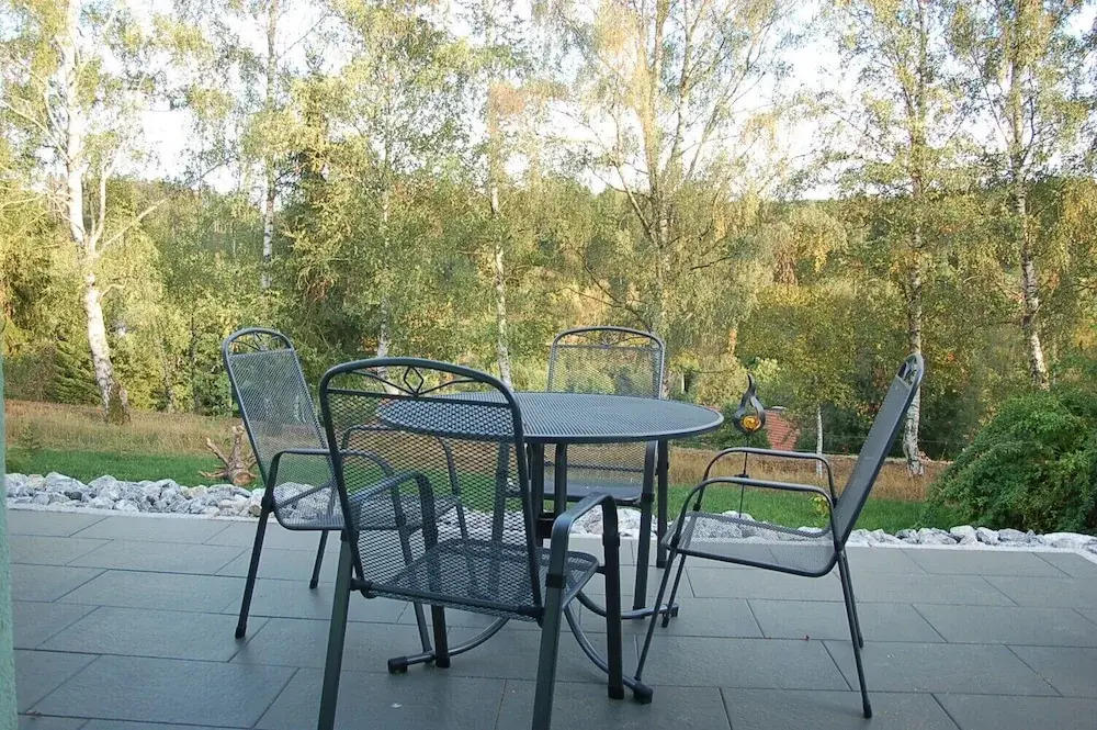 Behagliches Ferienhaus Zaunkönig -mit Kamin und Sauna- Blick über das romantische Bodetal