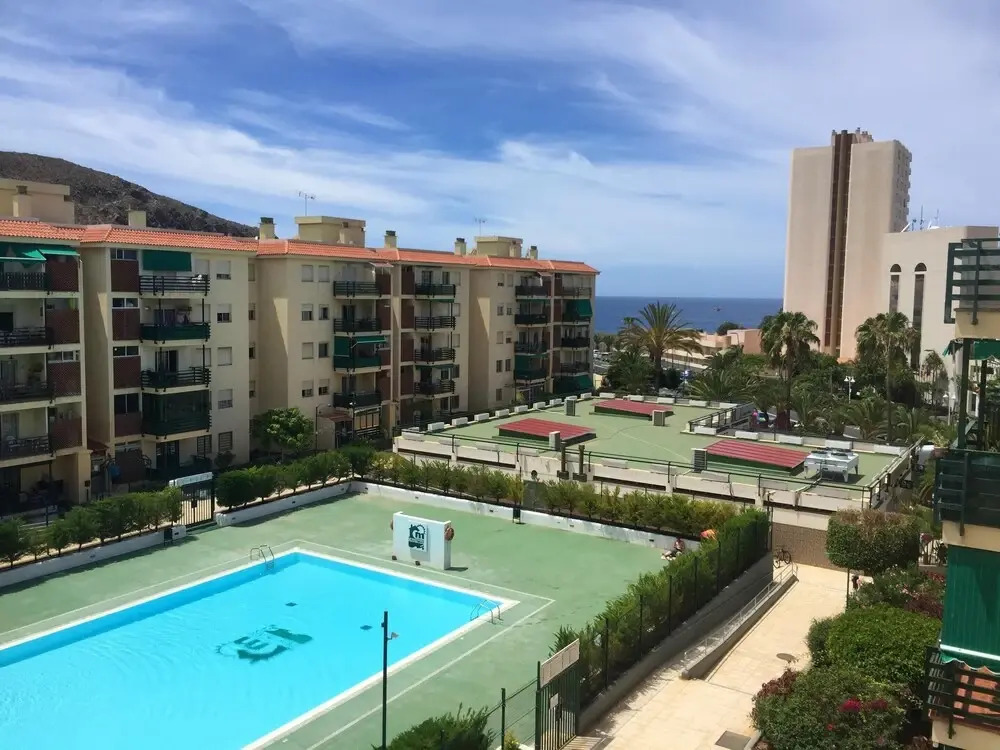 Apartment With 3 Bedrooms in Los Cristianos, With Wonderful sea View, Shared Pool, Furnished Balcony Near the Beach