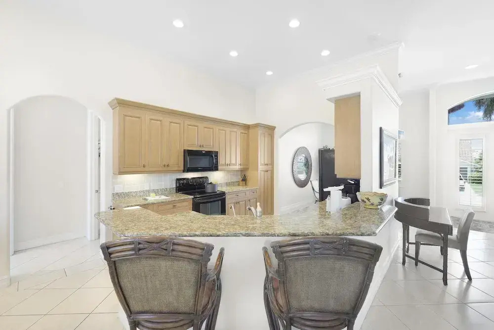 Pet-friendly waterfront home near beach with pool
