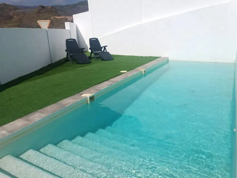 Chalet With 2 Bedrooms in Vícar, With Wonderful Mountain View, Private Pool and Enclosed Garden Near the Beach