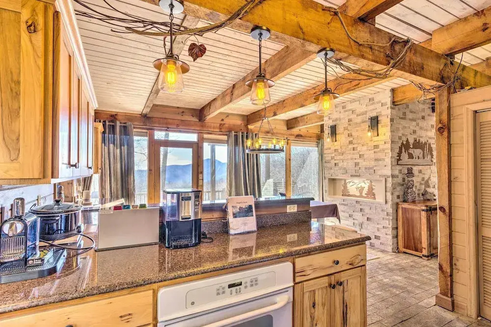 Golf, Sauna, Creek: Spectacular Smoky Mtn-view Gem