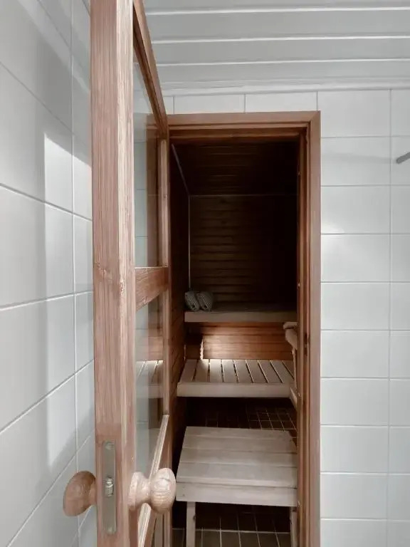 Modern one bedroom Apartment with Sauna near Airport
