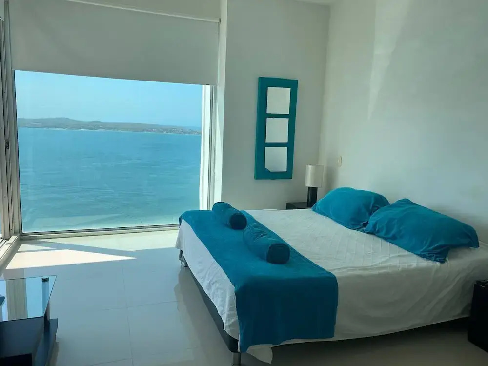 Apartment Cartagena Castillogrande Beach Front 2 Bedrooms, 2 Bathrooms, Balcony