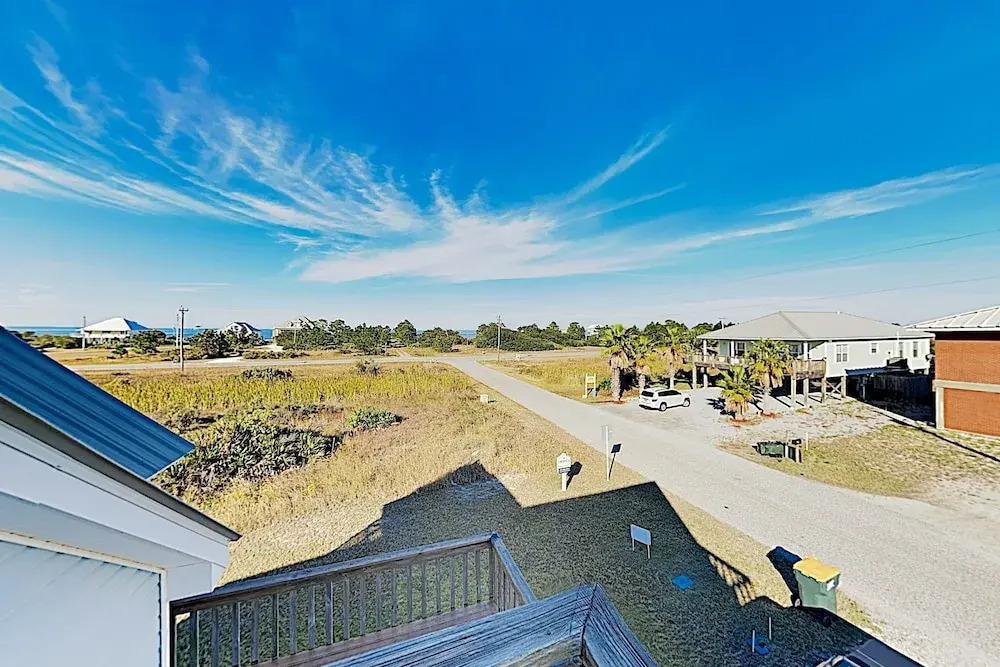 New Listing! Coastal Gem W/ Porch - Steps To Beach 4 Bedroom Home