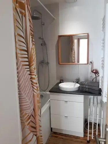 Les Belles Terrasses Dieppe ,3 appartements , LE VEGETAL de 1 à 8 personnes , LE TROPICAL de 1 à 6 personnes , LE FLORAL avec TERRASSE de 1 à 3 personnes , quartier calme au stationnement gratuit à coté de lavenue verte