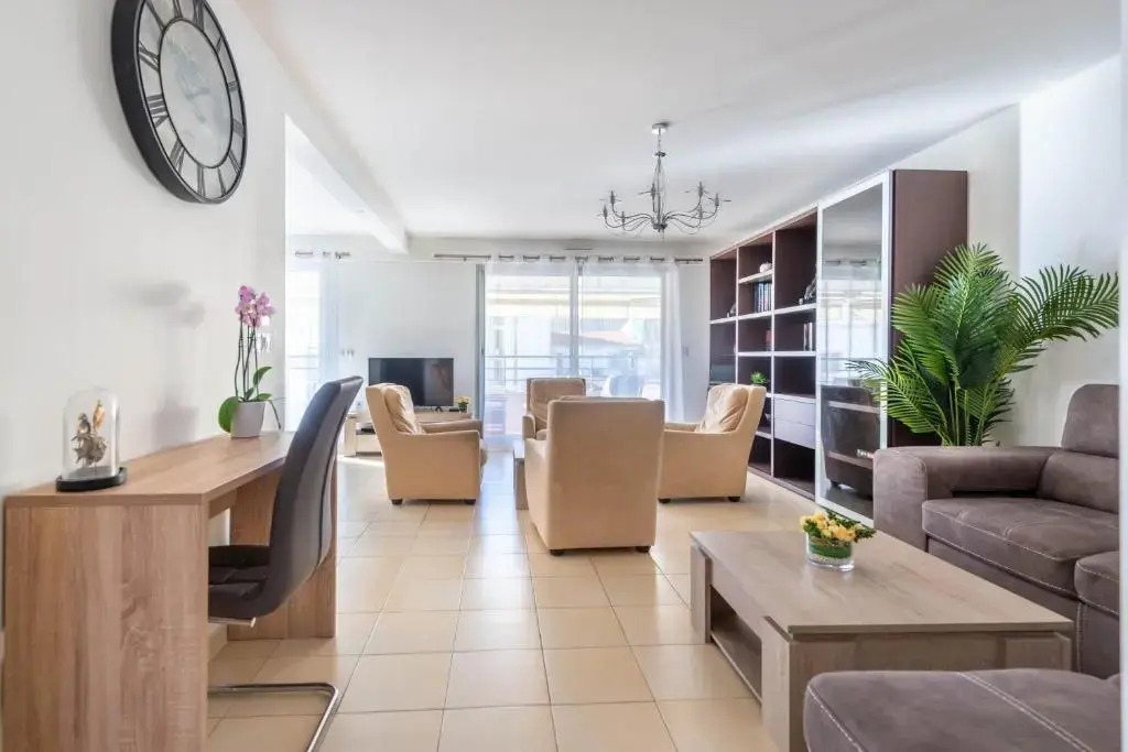 HEART of Nice- Modern Elegant 2BR Flat Big terrace