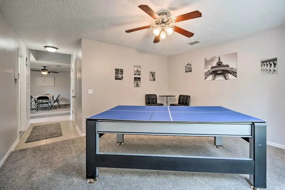 Game Room + Fenced Yard: Home Near Disney World!