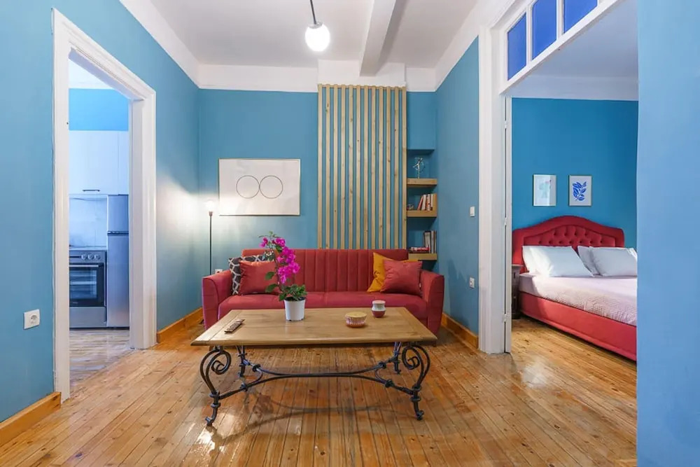 Luxury Art Deco 1-bed Apartment in Thessaloniki
