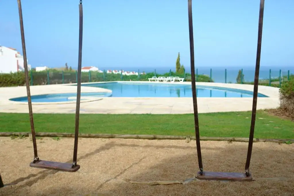 Apartment with 2 bedrooms in Ericeira with wonderful sea view shared pool terrace 1 km from the beach