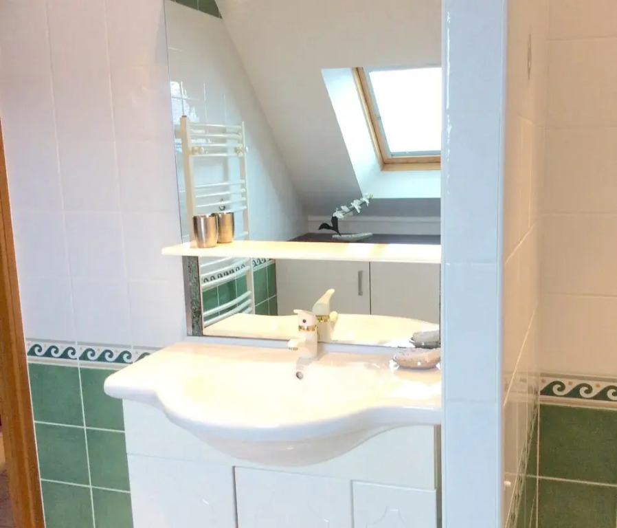 Apartment With one Bedroom in Tourville-sur-sienne, With Enclosed Garden and Wifi - 4 km From the Beach