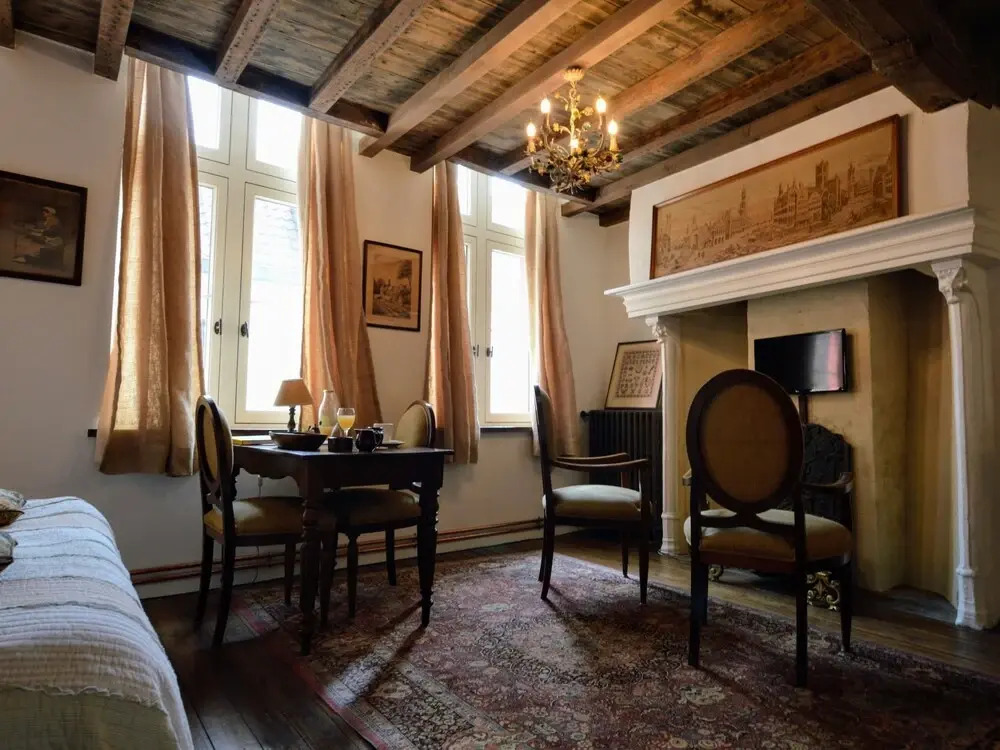 Tasteful and Cosy Accommodation in the Heart of Bruges, in an Authentic House With Stepped Gable