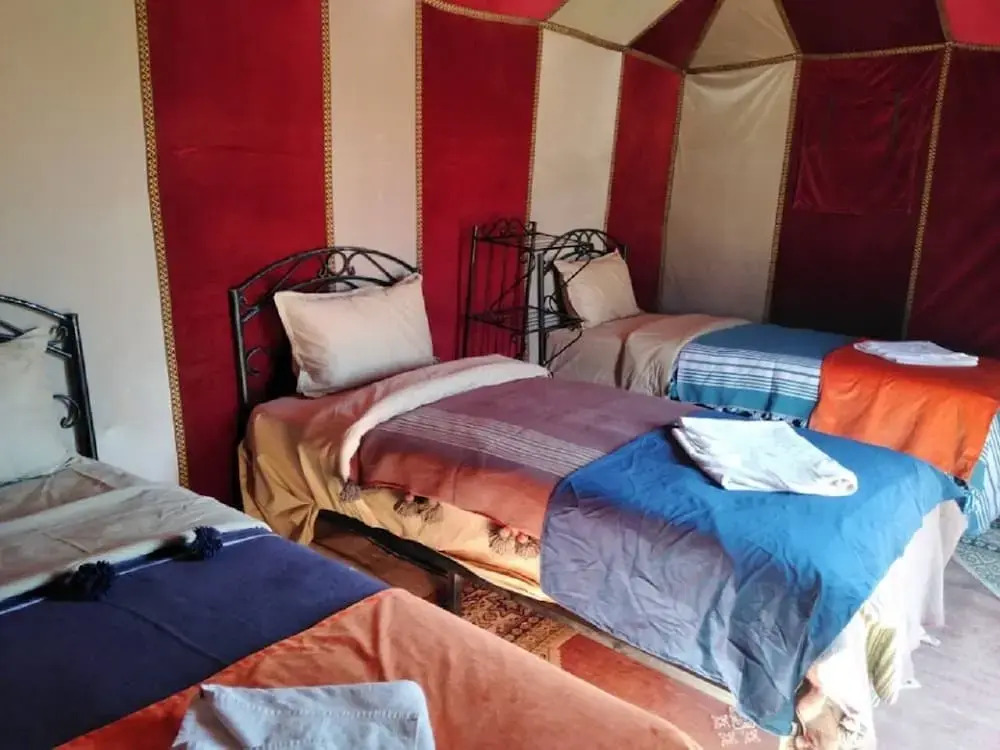 Family desert camp