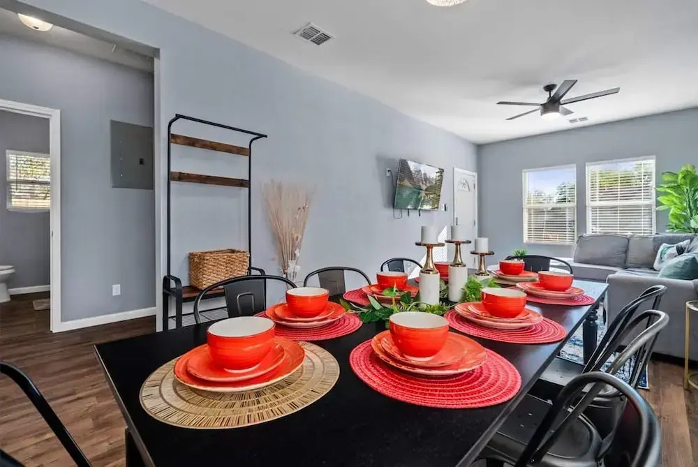 Step Into Comfort in This 3BR 2BA Downtown Retreat