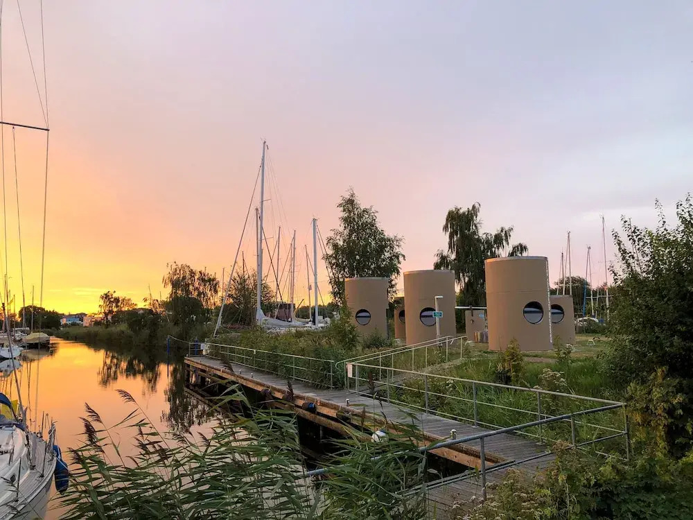 slube am Yachthafen Greifswald