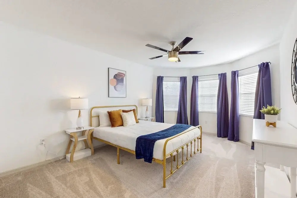 Home Near the Beach With Private Pool, Inviting Patio, Streaming & AC