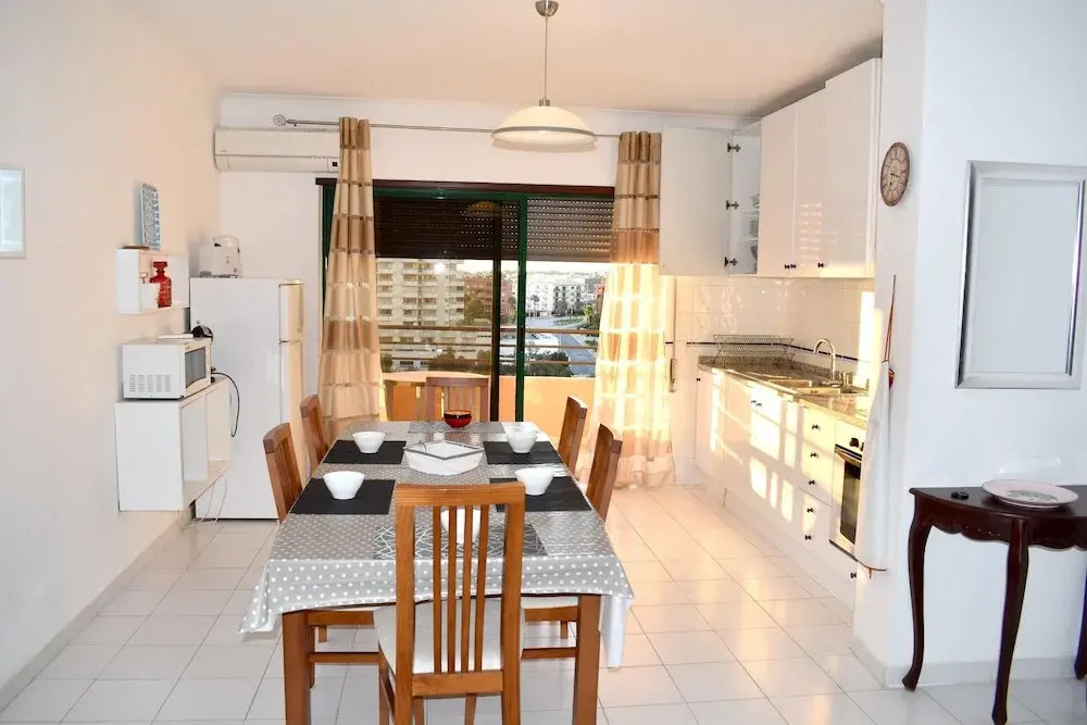 Apartment with 2 Bedrooms in Portimão, with Wonderful Sea View, Shared Pool, Enclosed Garden - 150 M From the Beach