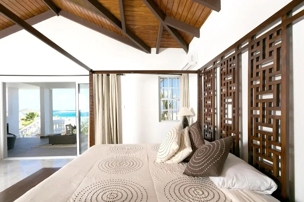 Villa With 3 Bedrooms in ST Martin, With Wonderful sea View, Private P
