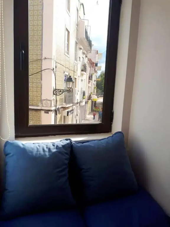 Apartment With one Bedroom in Setúbal, With Wonderful City View, Furnished Balcony and Wifi - Near the Beach
