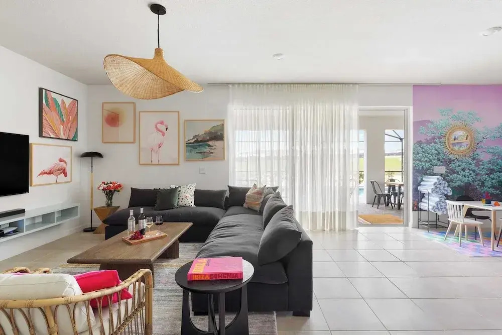 Sleeps 26! Resort Home w/ On-site Waterpark, Pool Flamingo Grove by Avantstay
