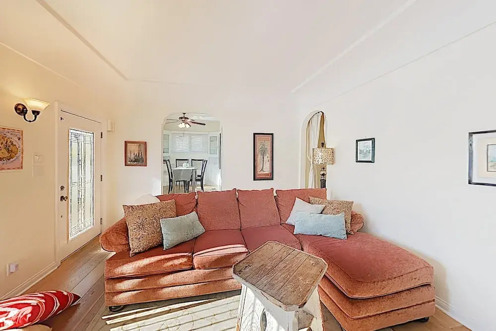 Spanish-style W/ Patio - Near Beach 2 Bedroom Home