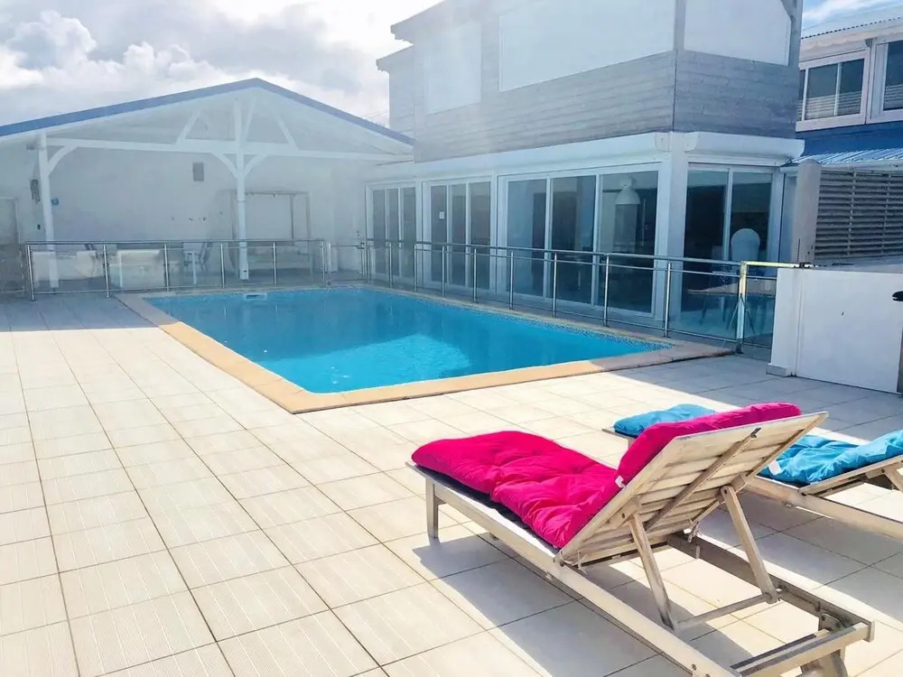 Villa With 3 Bedrooms in Sainte-anne, With Wonderful sea View, Private Pool, Enclosed Garden - 3 km From the Beach