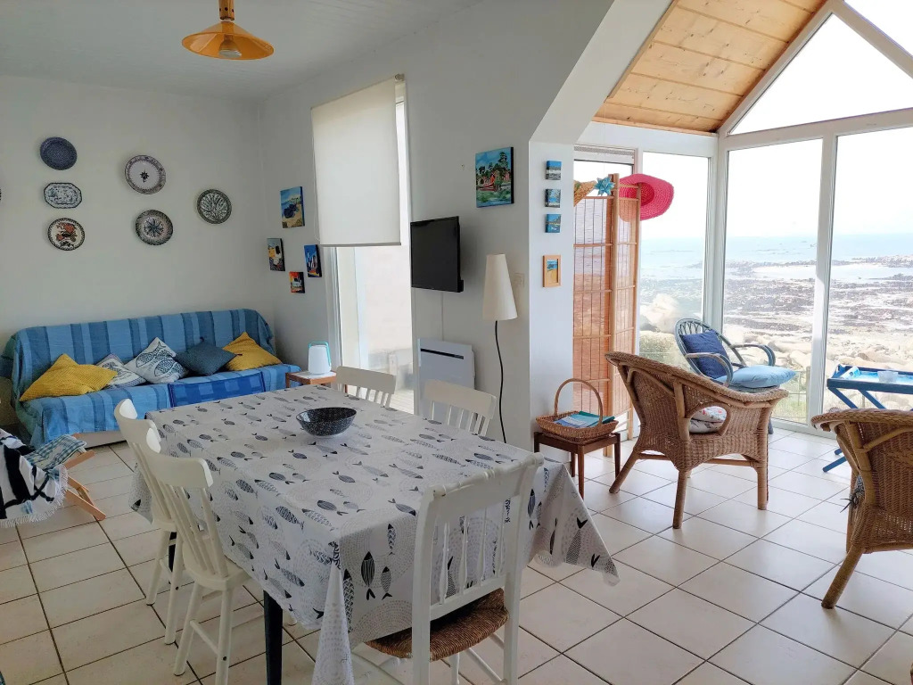 Fishermans House in Brittany by the Sea