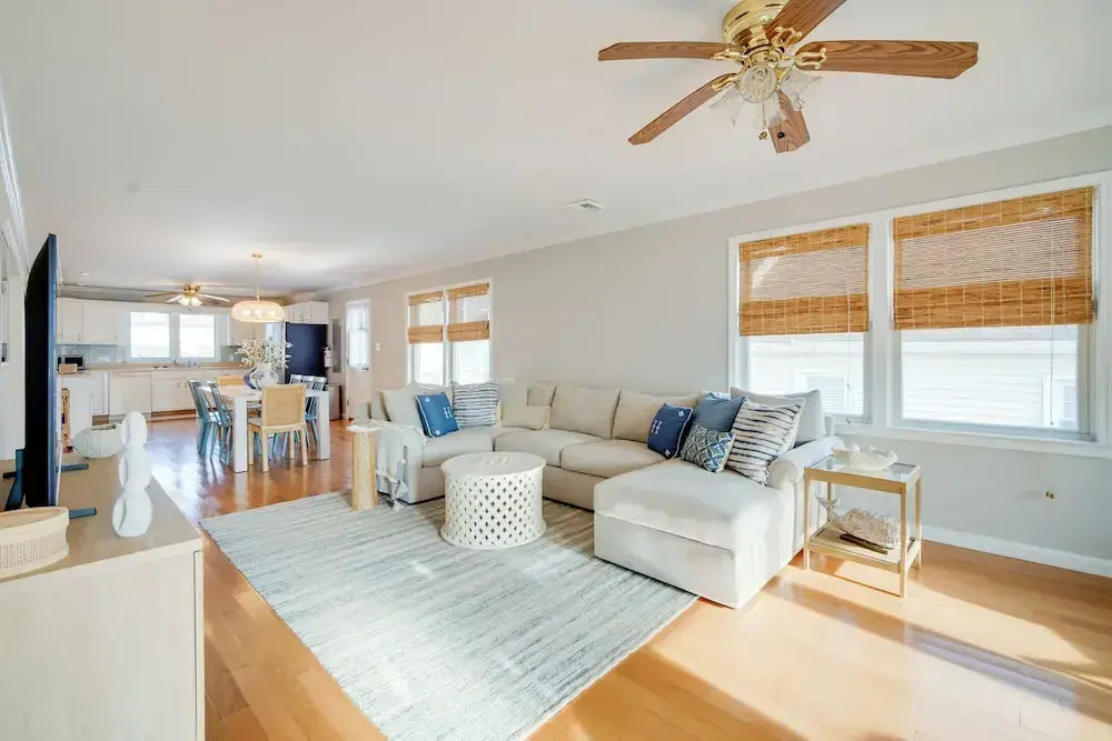 Walk to Brigantine Beach: Home w/ BBQ & Yard