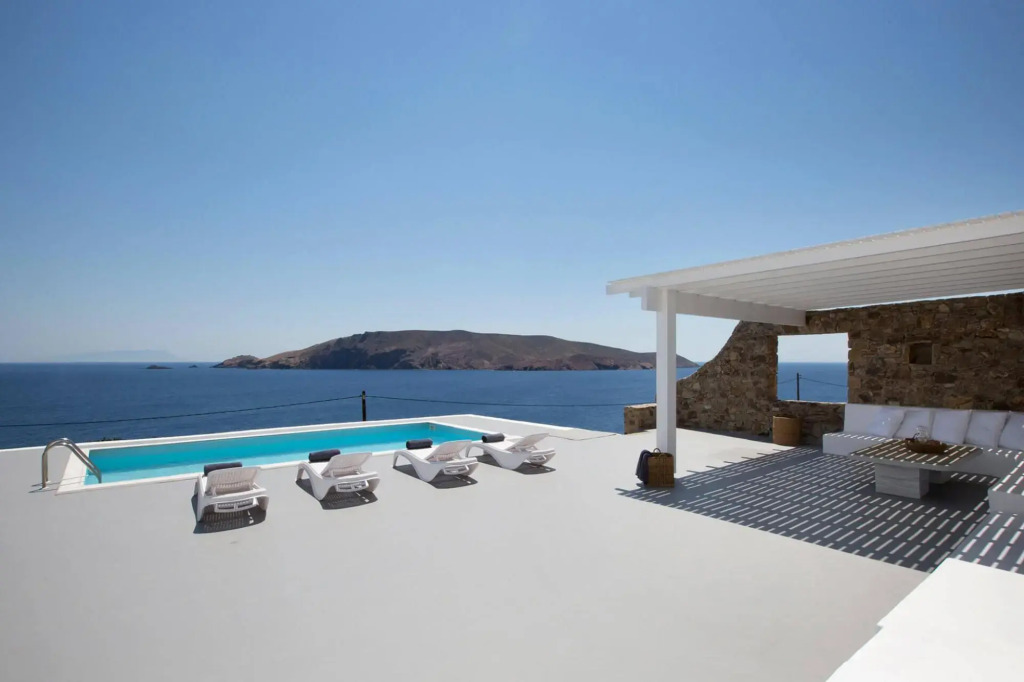 Villa Anemos & Petra, Sea view of Mykonos