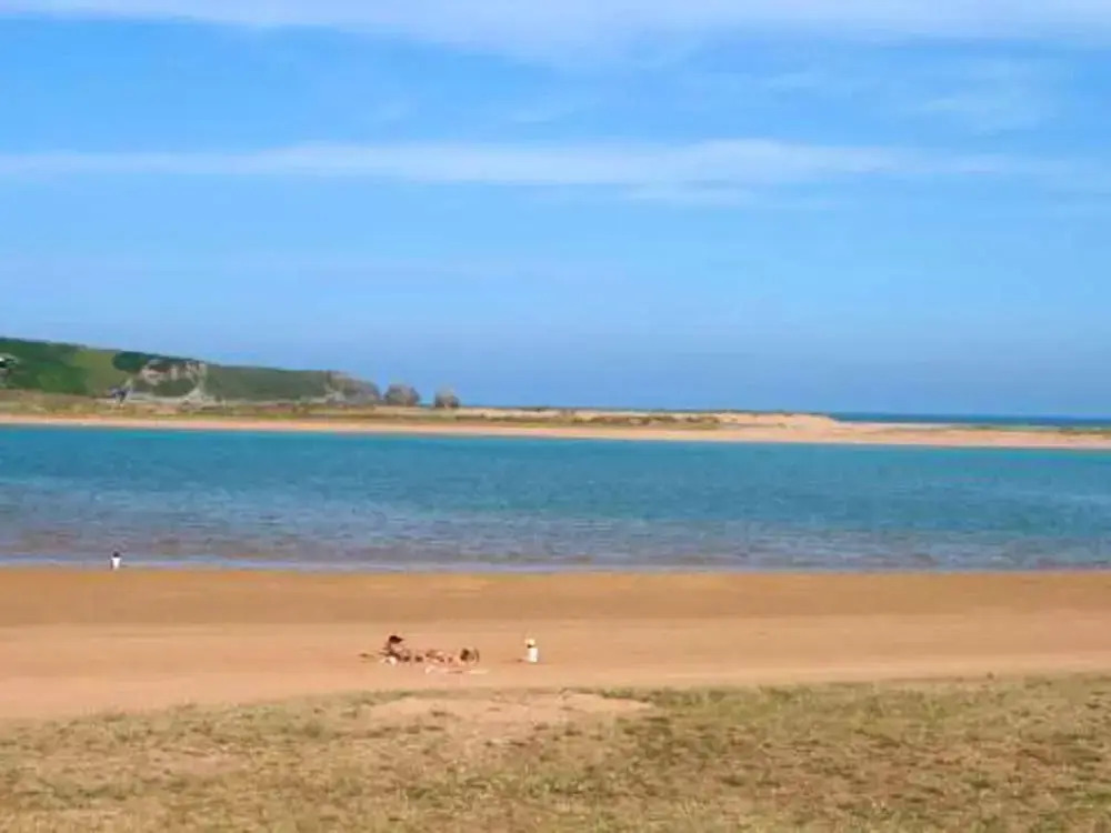 Apartment With 2 Bedrooms in Mogro, With Wonderful sea View, Private Pool, Enclosed Garden