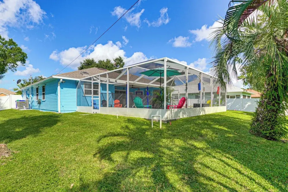 Fenced Yard, Game Room: Family Home in Sebastian!