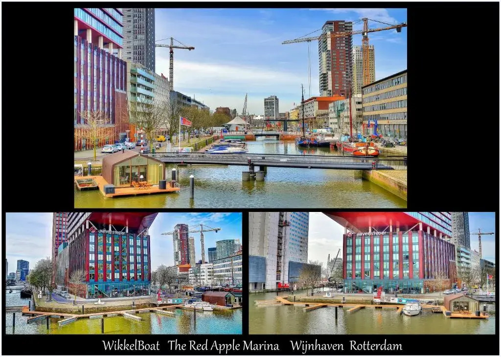 Wikkelboats at Wijnhaven
