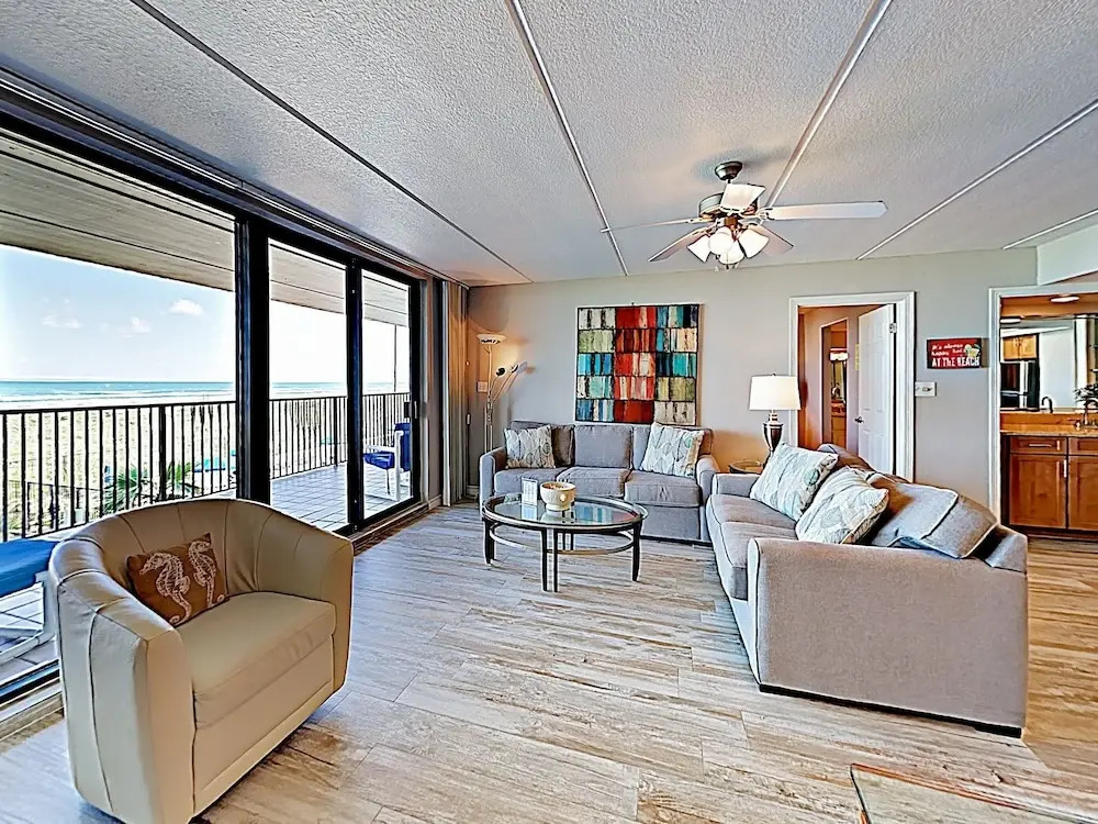 New Listing! Gulf Coast Getaway W/ Ocean Views 3 Bedroom Condo