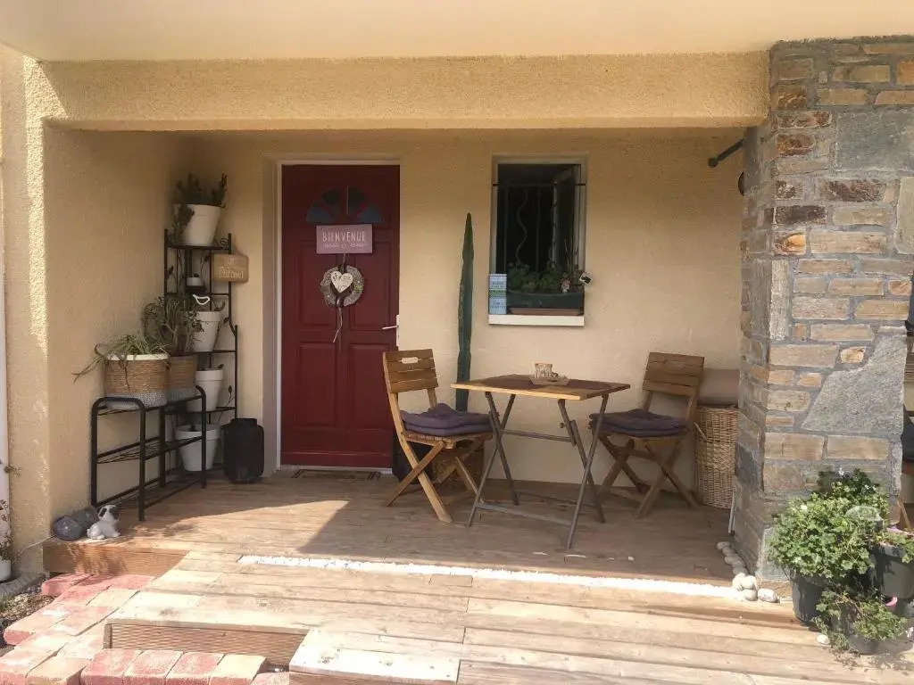 35m2 Hauts d'Albertville Terrasse avec Vue