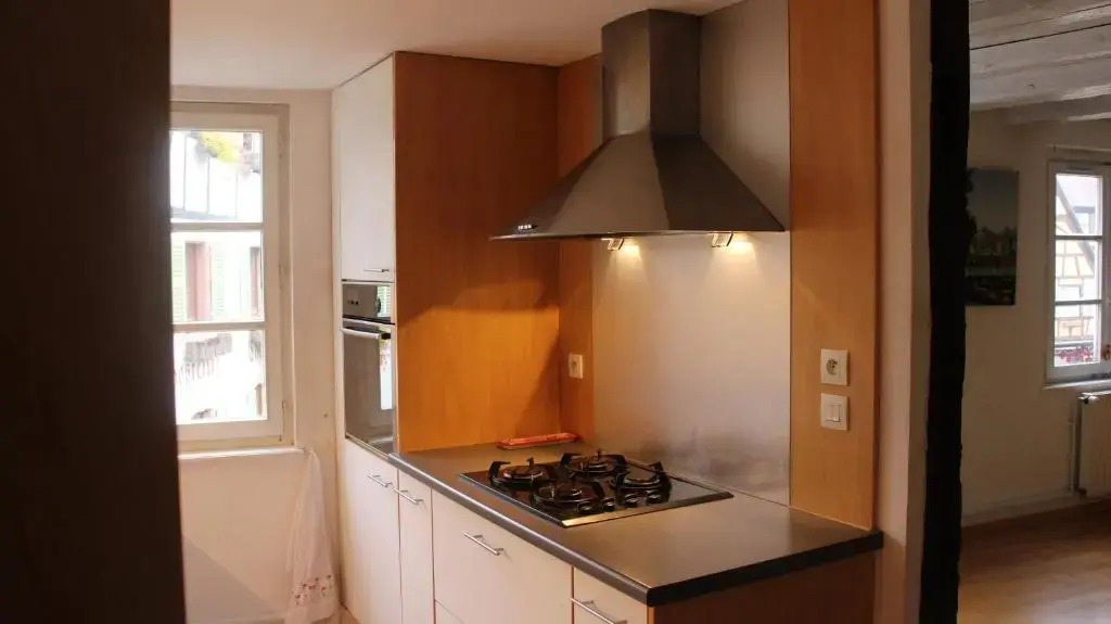 Appartement de 3 chambres avec terrasse amenagee et wifi a Eguisheim