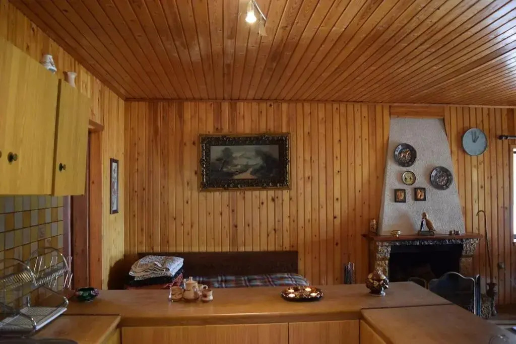 Quiet Woodwork House + Fireplace