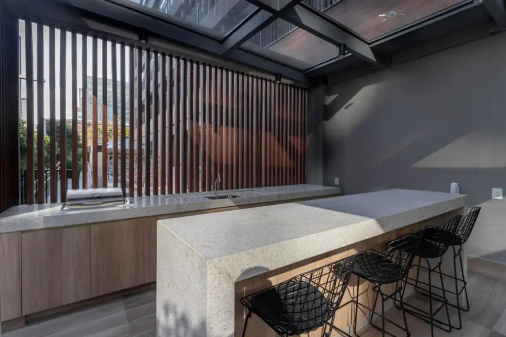 Studio de luxo mobiliado em Moema