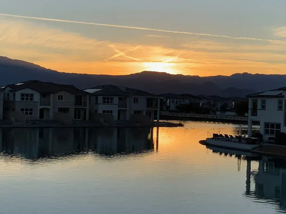 Lakeside in the Desert