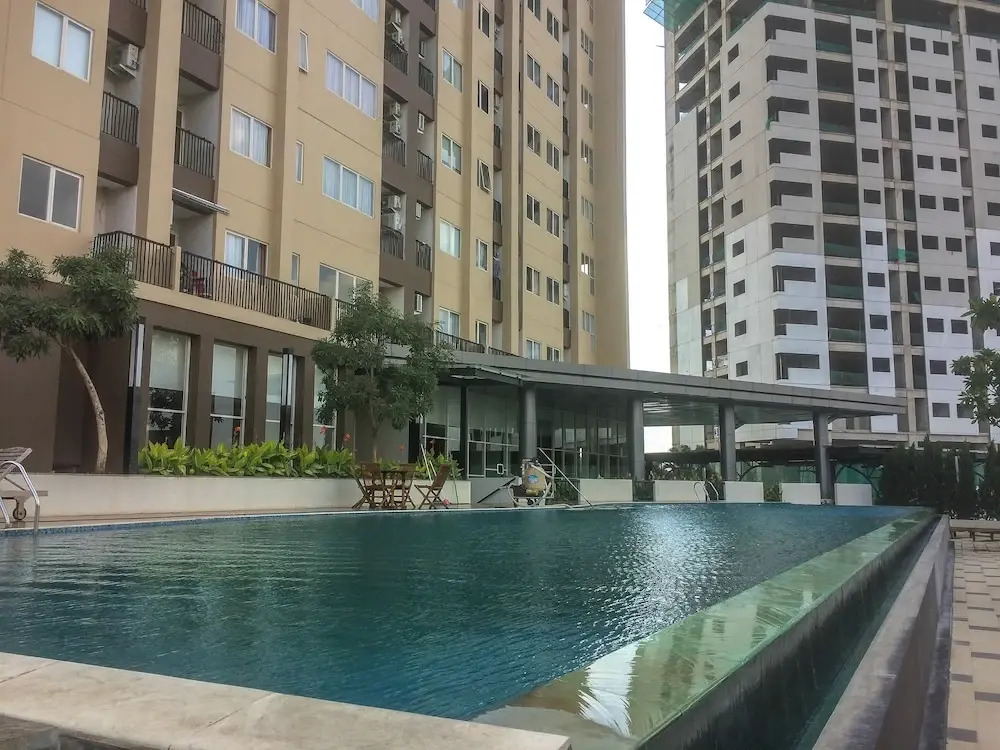 Minimalist Studio The Oasis Apartment Lippo Cikarang