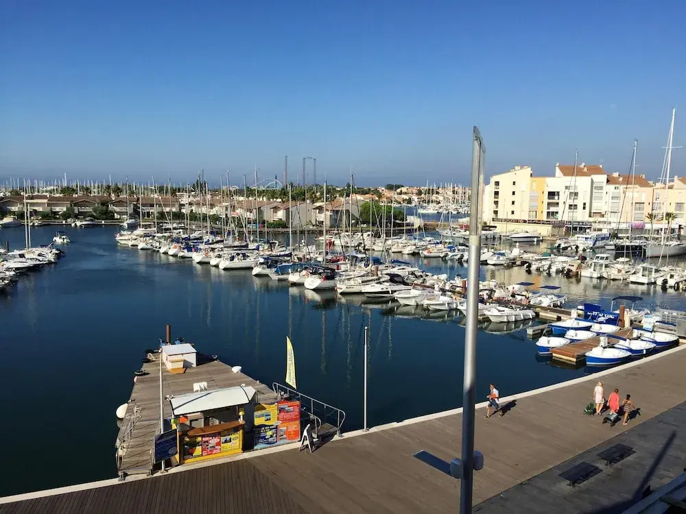 Studio in Cap D'agde, With Wonderful sea View and Furnished Balcony -