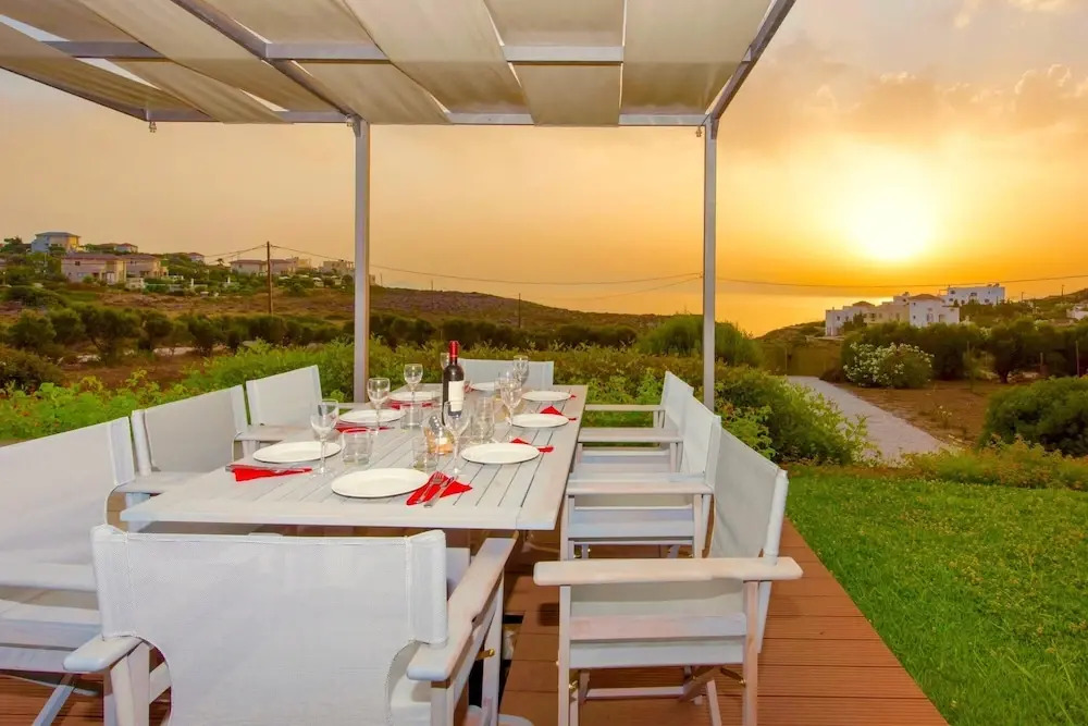 Pool Villa Stella Crete 500m From sea