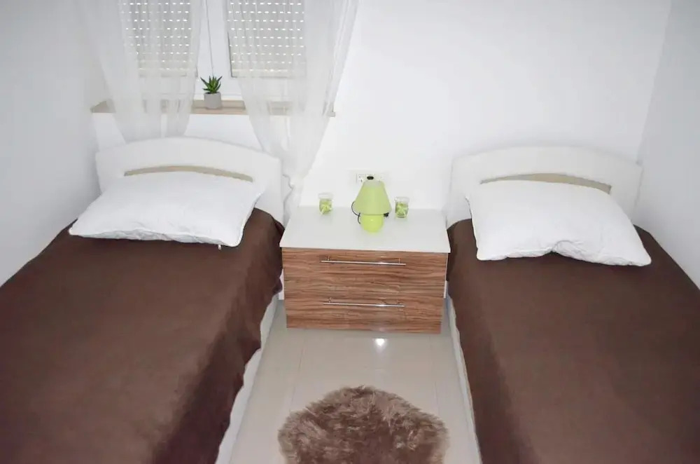 Apartment with 2 Bedrooms in Vir, with Wonderful Sea View, Private Pool, Furnished Balcony - 5 M From the Beach