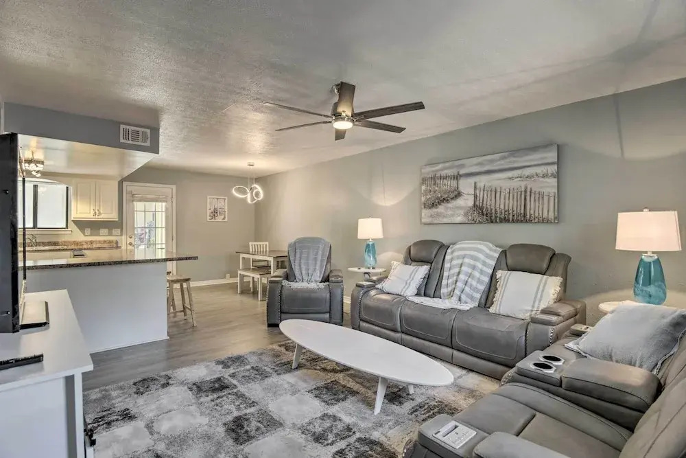 Walk to Beach: Modern PCB Townhome w/ Patio